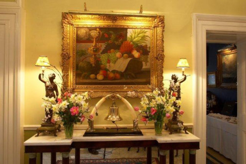 Painting at Marlfield House